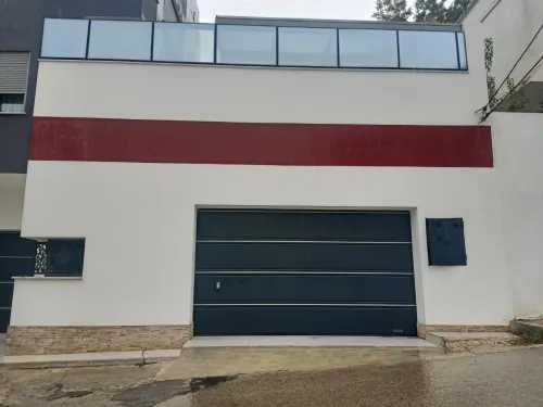 porte sectionnelle / rideau électrique / porte automatique 