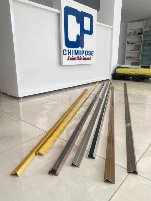 Nez de marche en aluminium Sécurité & finition pour vos escaliers