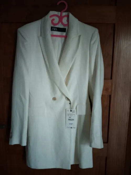 MANTEAU BLANC 