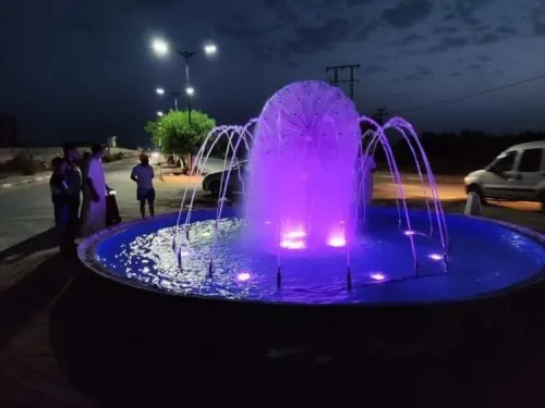 jets D Eau et fontaines    إنجاز النافورات