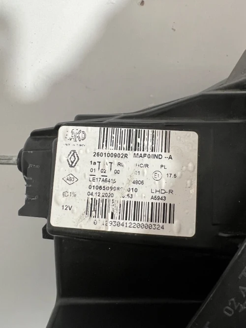 Phare Clio 5 Original Full Led Finition Business Année 2020