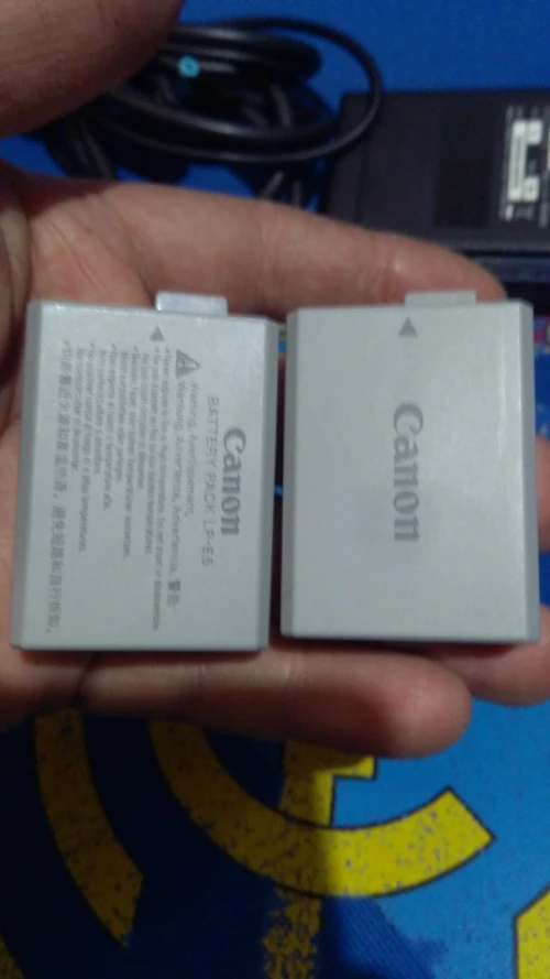 batteries originals canon EOS