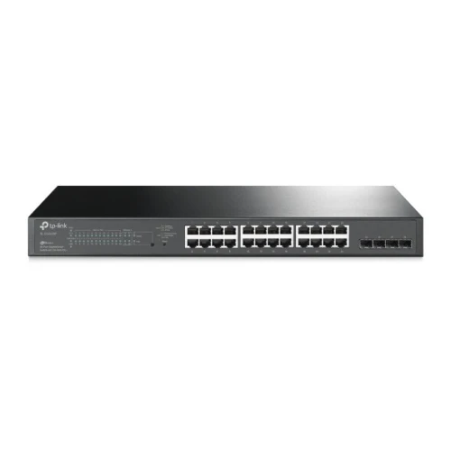 JetStream 28 Port Gigabit Smart Switch with 24 Port PoE+ TPLINK