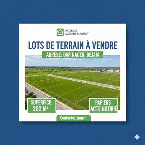 Vente Terrain Béjaïa Bejaia