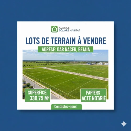 Vente Terrain Béjaïa Bejaia