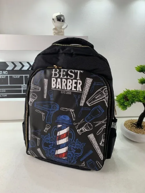  Trousse de coiffeur professionnel avec support pour produits de toilette et accessoires  