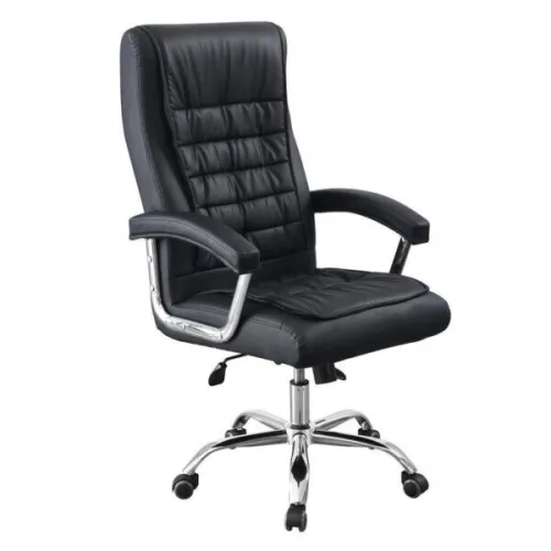 Chaise de Bureau Présidentiel LUXE avec base pivotante et ressorts ensachés كرسي مكتب جودة عالية