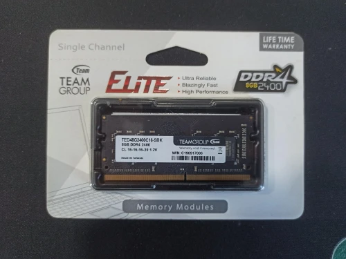 Memoire laptop Ram TEAMGROUP 8GB DDR4 PC2400