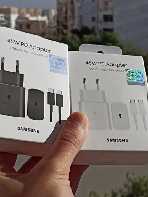  الشاحن العالمي بين يديك Samsung chargeur 45W