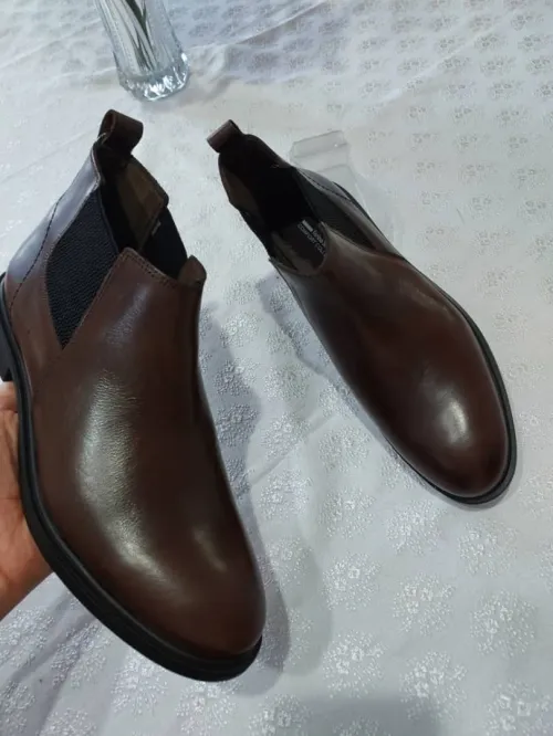 Demi boots cuir très comfortable 