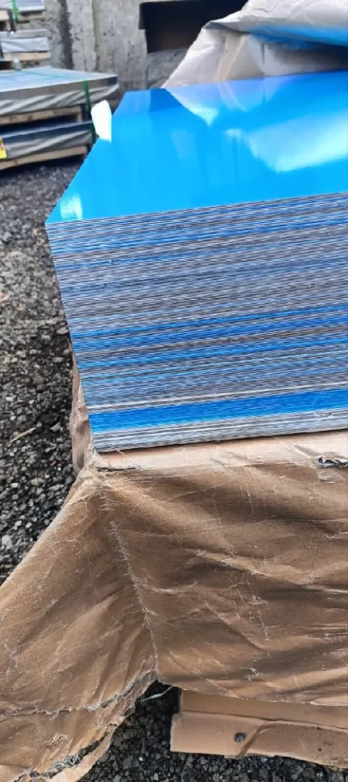  Tôle aluminium striée et plat et inox