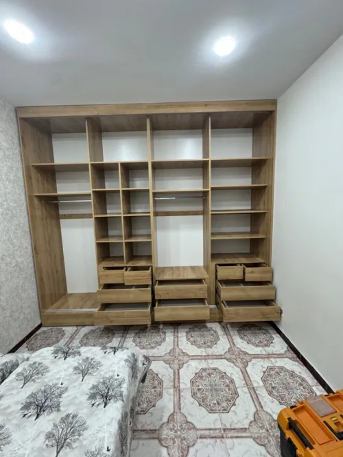 Dressing placard sur mesure moderne mdf high gloss خزانة ملابس