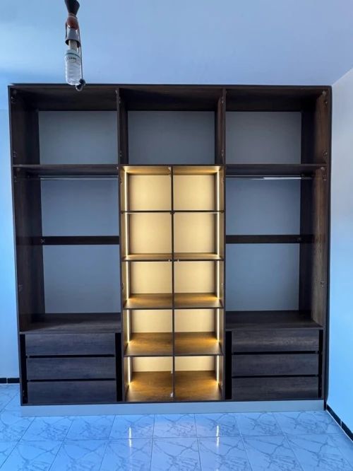 Dressing armoire placard moderne sur mesure خزانات ملابس