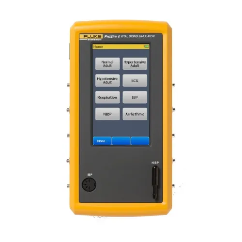2 simulateurs Fluke kit Biomedical ProSim 4 + SPOT Light SpO2 Testeurs ECG NIBP SpO2 Respiration IBP