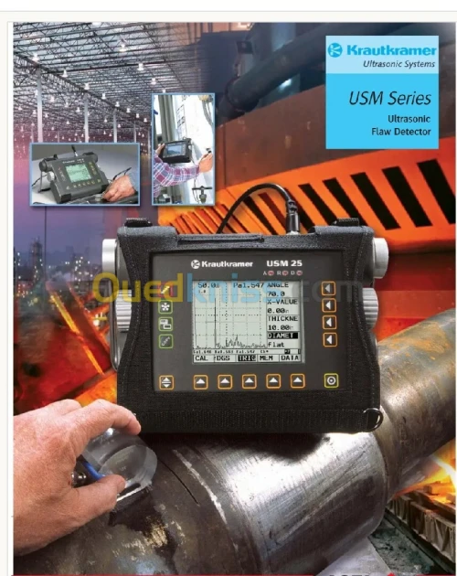 détecteur de défauts par ultrasons Krautkramer USM 25 pour applications industrielles 
