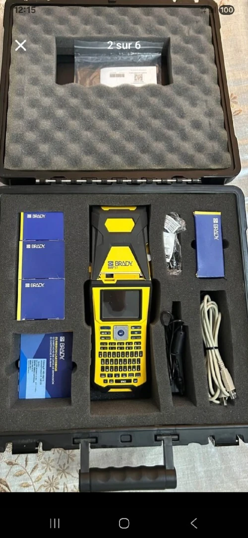 étiqueteuse brady bmp 61Label Printer