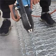 Agrafeuse pneumatique à gabion Asc 50t 