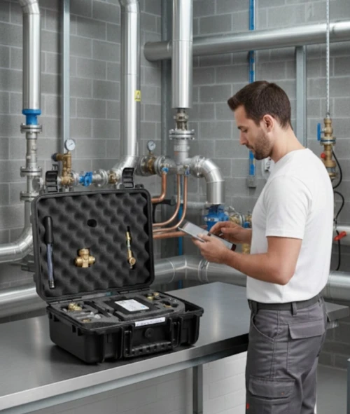 appareil de mesure pour le diagnostic et l'équilibrage hydraulique CVC Chauffage, Ventilation