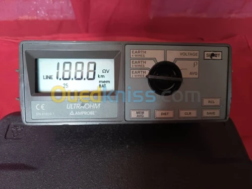 Testeur de résistance de terre Amprobe ULTRA-OHM 