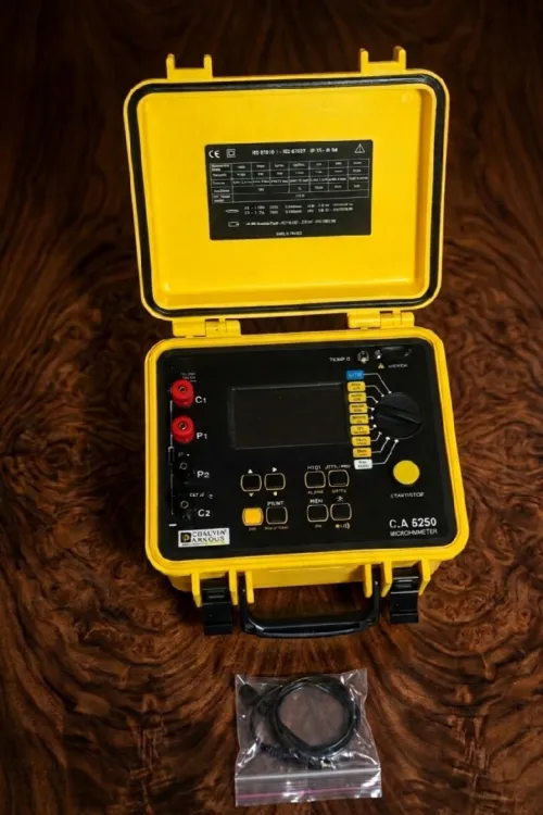Micro-Ohmmètre - CHAUVIN ARNOUX C.A 6250