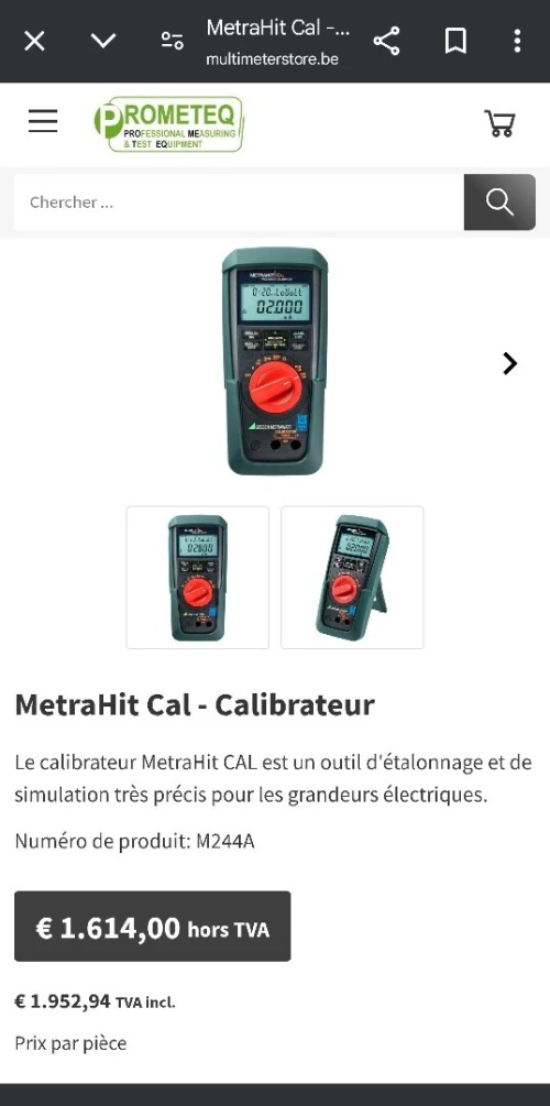 Calibrateur multifonction METRAHit M244A
