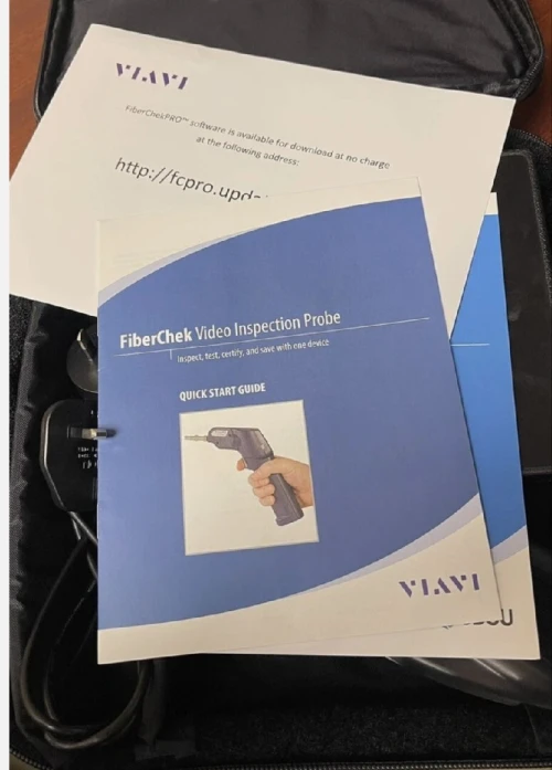 kit dinspection Testeur de fibre optique Viavi FiberChek FIT-FC-KIT4 Viavi Solutions réseau