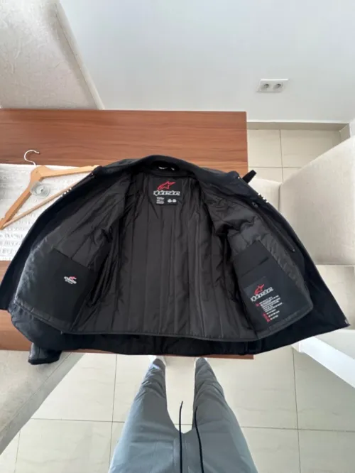 veste en cuir  motard ALPINESTARS neuve