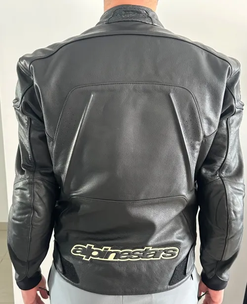 veste en cuir  motard ALPINESTARS neuve