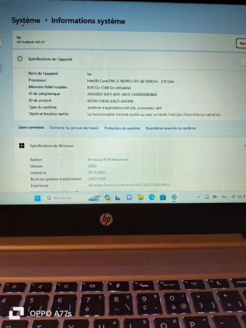 Pc avendre HP proobok