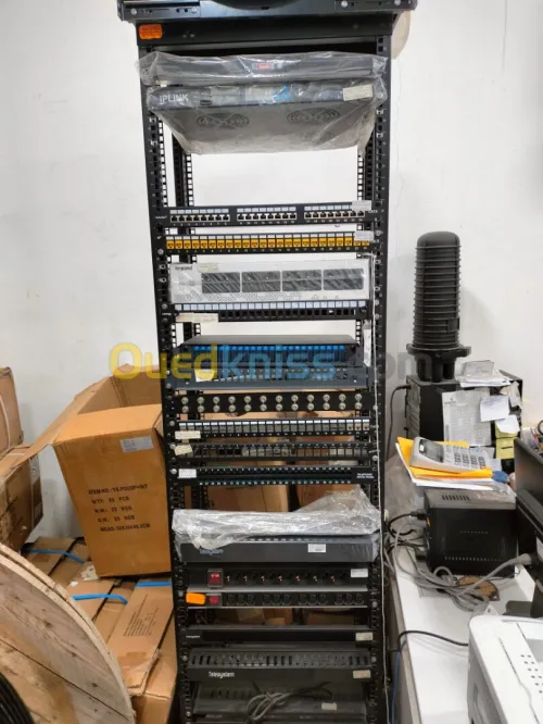 Panneau De Brassage 24 PRTS RG45 Cat5/6 ET 6A