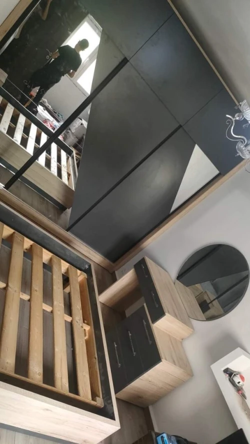 Modèle de chambre à coucher de luxe
