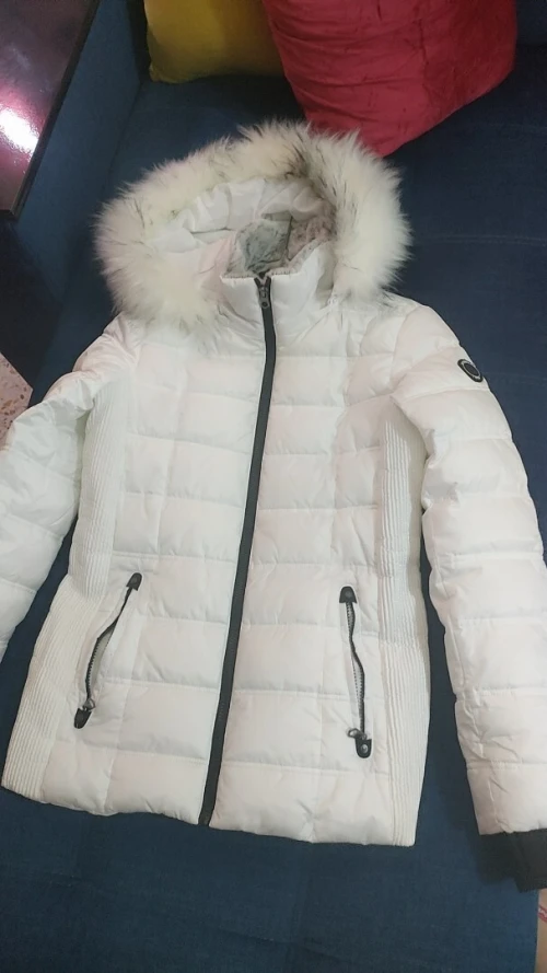 veste en cuire + doudoune Nautika