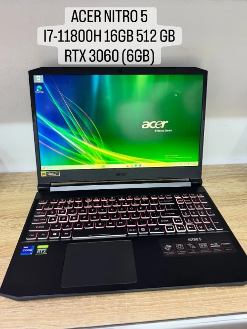 ACER NITRO 5 I7-11800H 16GB 512G RTX 3060 6G 165Hz