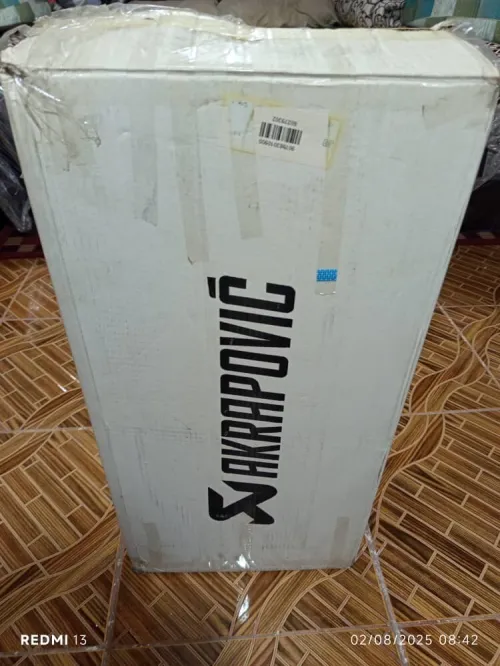 Echappement akrapovic