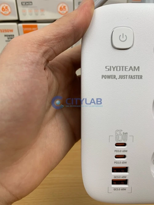Multiprises LDNIO SE3436 (03Prises Euro + 02USB 65w+ 02 TYPE C 65w) SIYOTEAM