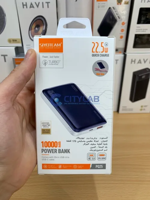 Power Bank SIYOTEAM (LDNIO) 10000mAh (01USB + 01Type C)