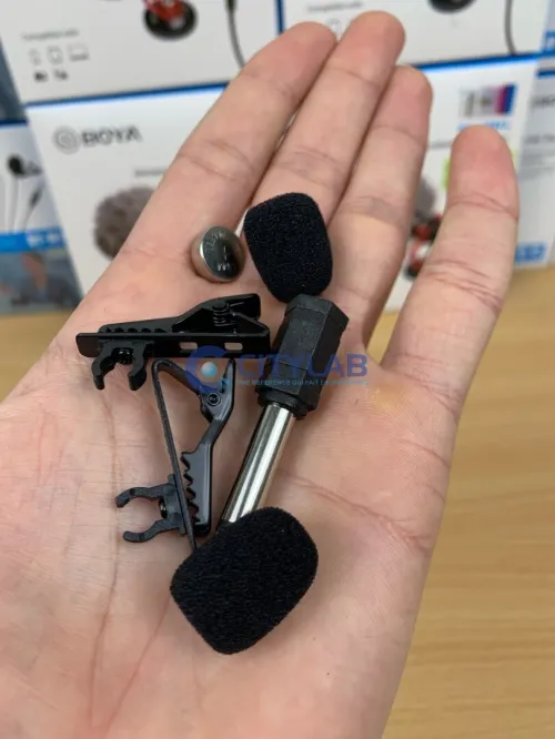 MicroPhone Levalier / Cravate BOYA BY-M1DM (DOUBLE)