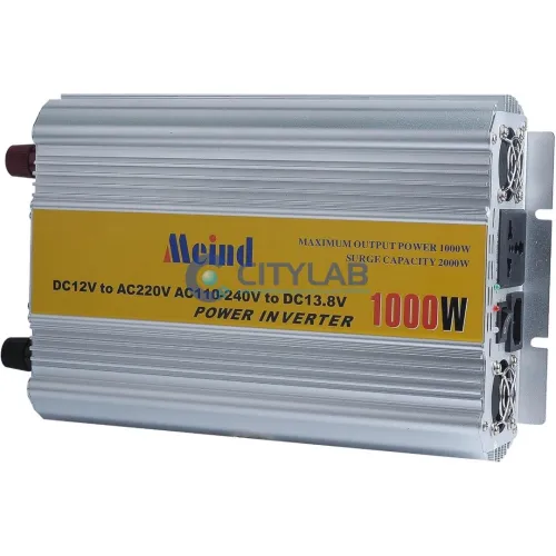 Transformateur de courant / Power Inverter DC 12V-AC 220V Puissance: 1000W