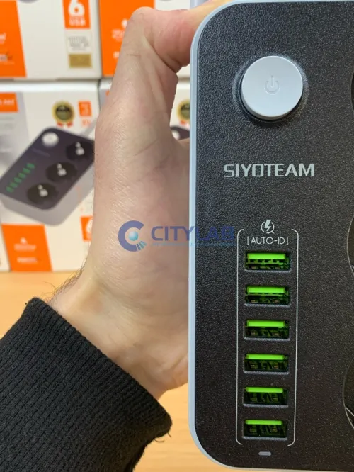Multiprises LDNIO SE3631 (03Prises Euro + 06USB) SIYOTEAM