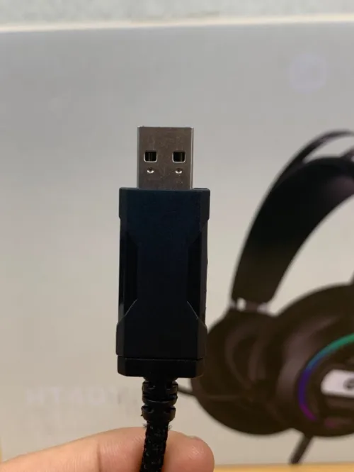 Casque + Microphone LECOO HT401 Gaming RGB Original LENOVO Fiche USB