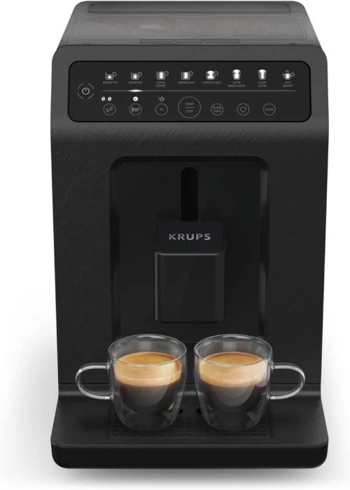 Machine à café grains automatique, 2 boissons simultanées, 8 boissons préréglées