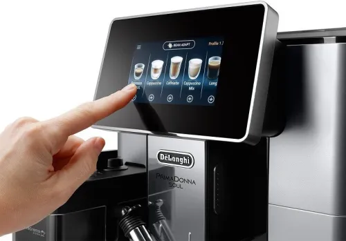 Machine a cafe broyeur et cappuccino DELONGHI primadonna SOUL-19 BARS ECAM610,55