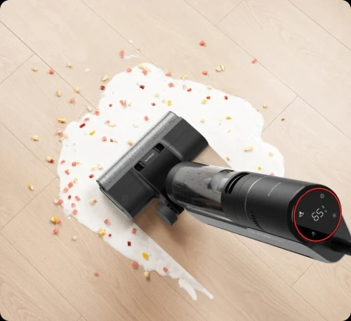 dreame H12 Pro Aspirateur sec et humide sans Fil Réservoir 900ML, 16kPA ,Autonomie 35 Min, Écran LED
