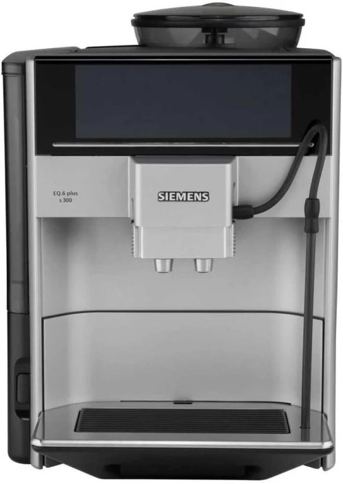 Machine à café automatique Siemens EQ.6 plus mousseur et pot à lait TE653M11RW 1,7 Litres 15 bars