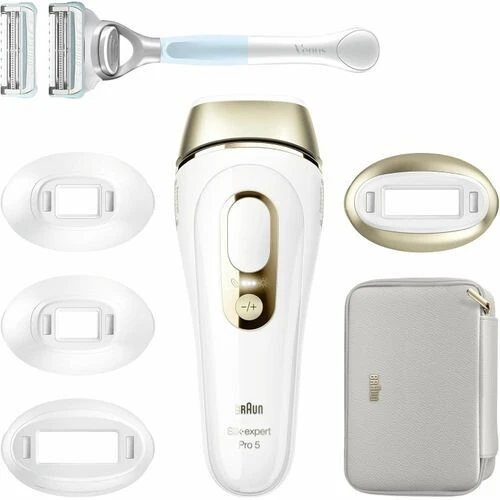 Épilateur lumière pulsée BRAUN Silk,expert Pro 5 - 400 000 FLASHES - PL5356