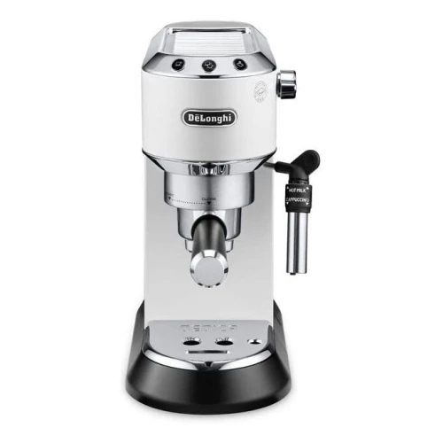 Machine à café A bras 15 bar Dedica STYLE EC685W- buse vapeur-blanche