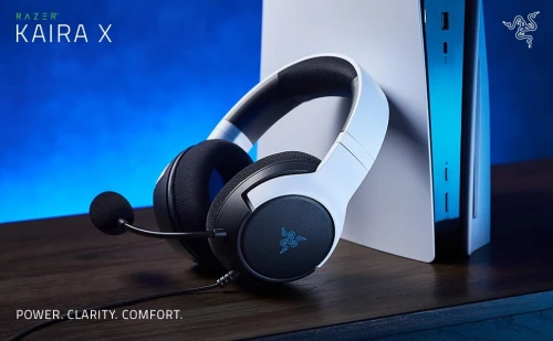  razer Kaira X Playstation - Casque Gaming Filaire (Haut-parleurs 50mm, Microphone Cardioïde )