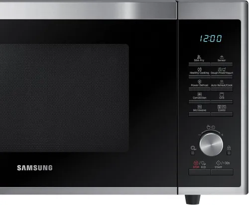 Four micro-ondes Samsung- 32 Litres 2900 Watts 52 cm MC32J7055CT Plaque tournante, Décongélation