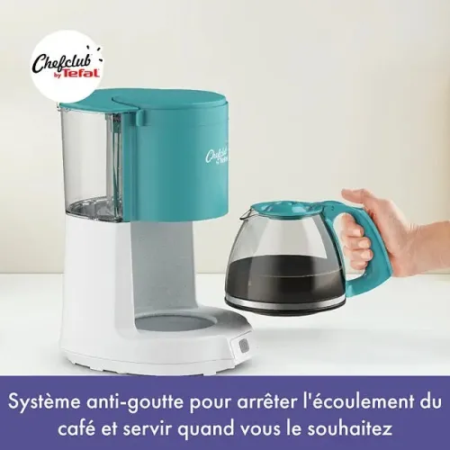 TEFAL Chefclub Cafetière filtre électrique, 12-15 Tasses, 1000w - 1,25 litre - CM276410