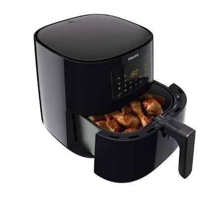 PHILIPS Airfryer XL Digital HD9280, Friteuse sans huile connecte 6.2L , 1,2kg, Gris / NOIR